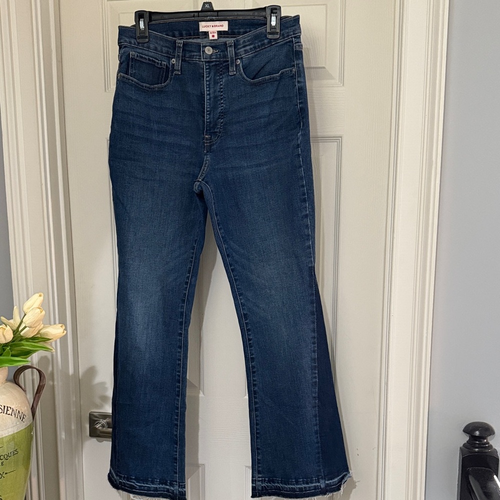 Women's Lucky Boot Cut Blue Jeans
